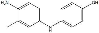 4-AMINO-4'-HYDROXY-3-METHYLDIPHENYLAMINE Structure