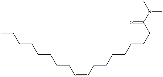 N,N-DIMETHYLOLEAMIDE Structure