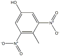 3,5-DINITRO-4-METHYLPHENOL Structure