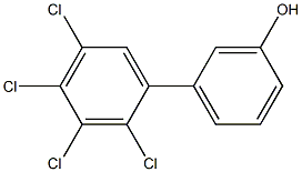 2',3',4',5'-TETRACHLORO-3-HYDROXYBIPHENYL Structure