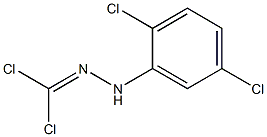 PHOSGENE(2,5-DICHLOROPHENYL)HYDRAZONE Structure