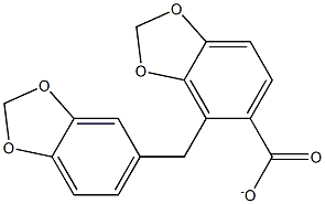 PIPERONYLPIPERONYLATE Structure