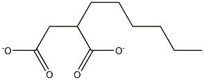 N-HEXYLSUCCINATE Structure