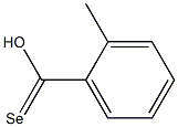 METHYLSELENOBENZOICACID 구조식 이미지