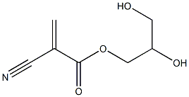 GLYCERYL,2-CYANOACRYLATE- Structure