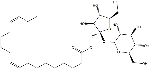 SUCROSEMONOLINOLENATE 구조식 이미지