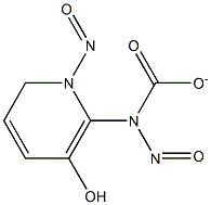 N,N'-DINITROSOPYRIDINOLCARBAMATE 구조식 이미지