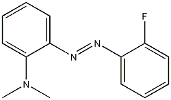 2'-FLUORODIMETHYLAMINOAZOBENZENE Structure