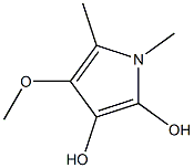 1-METHYL-4-METHOXY-2,3-BISHYDROXY-METHYLPYRROLE 구조식 이미지