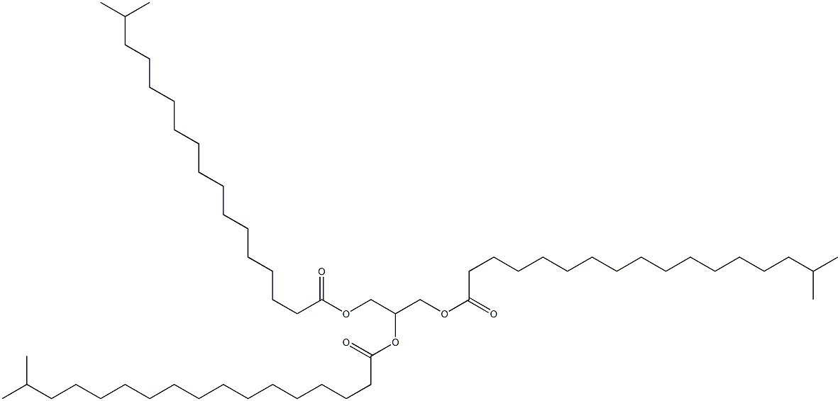 GLYCEROLTRI-ISOSTEARATE Structure