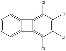 TETRACHLOROBIPHENYLENE 구조식 이미지