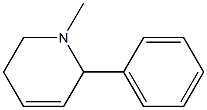 (RS)-1-METHYL-2-PHENYL-1,2,5,6-TETRAHYDROPYRIDINE Structure