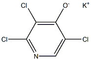 2,3,5-TRICHLORO-4-PYRIDINOL,POTASSIUMSALT Structure