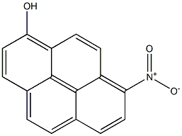 8-MONOHYDROXY-1-NITROPYRENE Structure