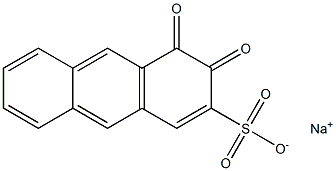 SODIUMBETA-ANTHRAQUINONESULPHONATE 구조식 이미지