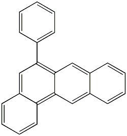 6-PHENYL-1,2-BENZANTHRACENE Structure