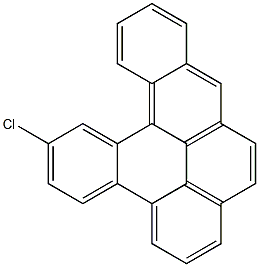 2-CHLORODIBENZO(A,L)PYRENE Structure