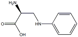 3-ANILINOALANINE 구조식 이미지