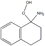 1,2,3,4-TETRAHYDRONAPHTHALINE-1-HYDROPEROXIDE 구조식 이미지