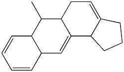 2,3-DIHYDRO-6-METHYL-CYCLOPENTA[A]-ANTHRACENE 구조식 이미지