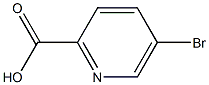 5-Bromopyridine-2-carboxylic acid Structure