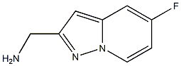 (5-Fluoropyrazolo[1,5-a]pyridin-2-yl)methylamine 구조식 이미지