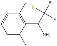 1-(2,6-Aimethylphenyl)-2,2,2-trifluoroethylamine 구조식 이미지