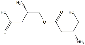 L-beta-Homoserine [(R)-3-Amino-4-hydroxy-butyric acid (+)] 구조식 이미지