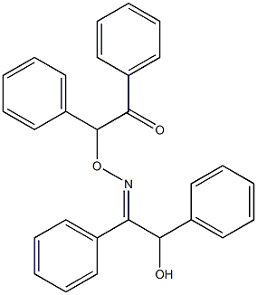 Benzoin - BENZOIN OXIME 구조식 이미지