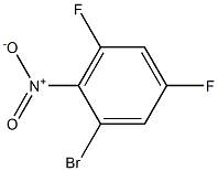 2-NITRO-3,5-DIFLUORO BROMOBENZENE Structure