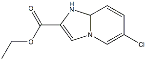 ethyl 6-chloro-1,8a-dihydroimidazo[1,2-a]pyridine-2-carboxylate 구조식 이미지