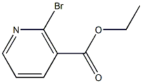 2-Bromonicotinic ethyl ester 구조식 이미지
