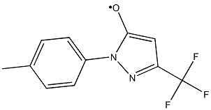 (2-p-Tolyl-5-trifluoromethyl-2H-pyrazol-3-yloxy)- 구조식 이미지