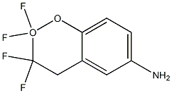 2,2,3,3-Tetrafluoro-6-aminobenzodioxane 구조식 이미지