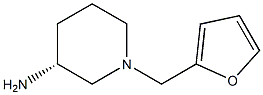 (3R)-1-(furan-2-ylmethyl)piperidin-3-amine 구조식 이미지