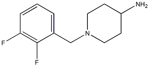 1-(2,3-difluorobenzyl)piperidin-4-amine Structure