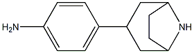 4-(8-azabicyclo[3.2.1]oct-3-yl)aniline Structure