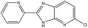 5-chloro-2-pyridin-2-yl-3H-imidazo[4,5-b]pyridine Structure