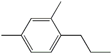 1,3-dimethyl-4-propylbenzene Structure