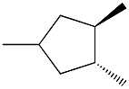 1,trans-2,cis-4-trimethylcyclopentane 구조식 이미지