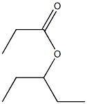 1-ethylpropyl propanoate Structure