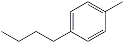 1-methyl-4-butylbenzene 구조식 이미지