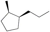 1-methyl-cis-2-propylcyclopentane Structure