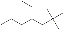 2,2-dimethyl-4-ethylheptane Structure