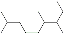 2,6,7-trimethylnonane Structure
