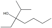 2-methyl-3-ethyl-3-heptanol Structure