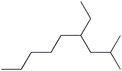 2-methyl-4-ethylnonane Structure
