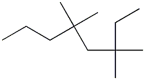 3,3,5,5-tetramethyloctane Structure