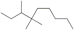 3,4,4-trimethylnonane 구조식 이미지