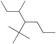 3-methyl-4-tert-butylheptane Structure